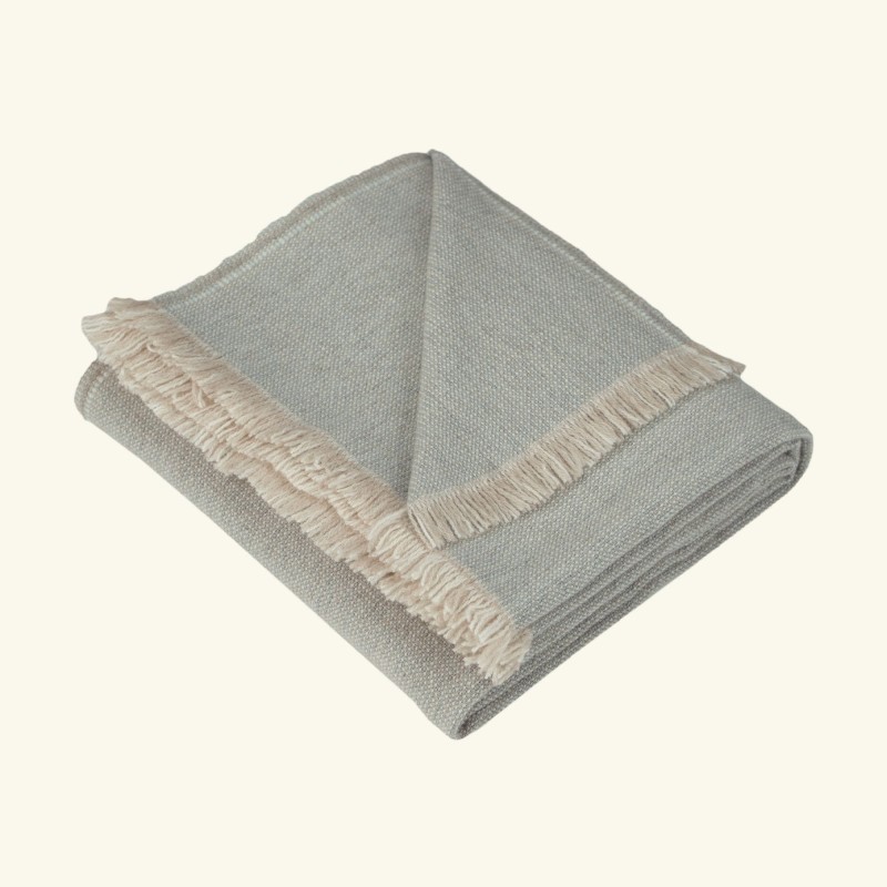 2. Handwoven alpaca & cashmere throw | FOREST