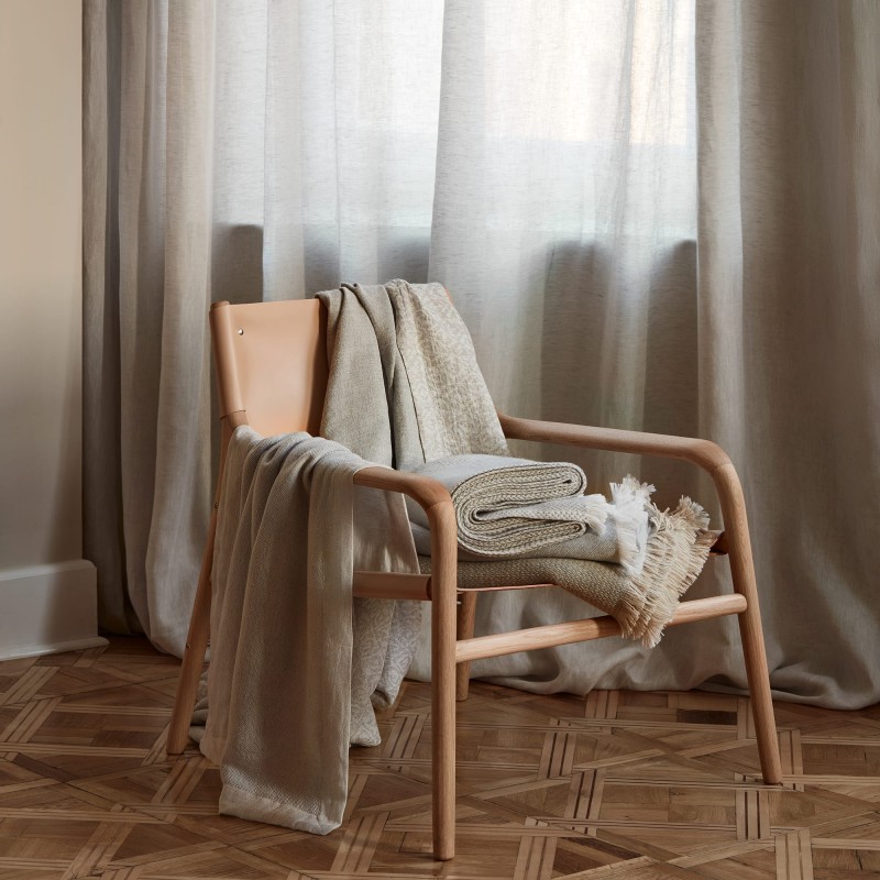 6. Handwoven alpaca & cashmere throw | FOREST