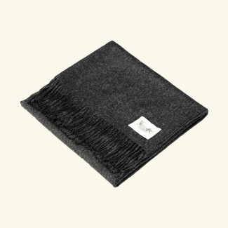 Classic Throw 100% Baby Alpaca - Grey