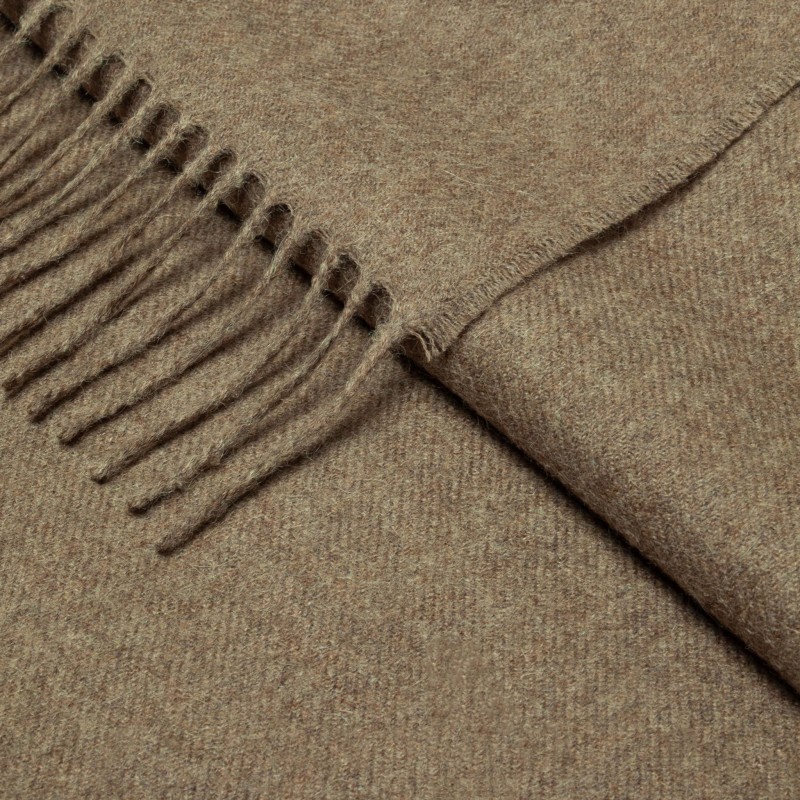 2. Classic Throw 100% Baby Alpaca | MOCHA