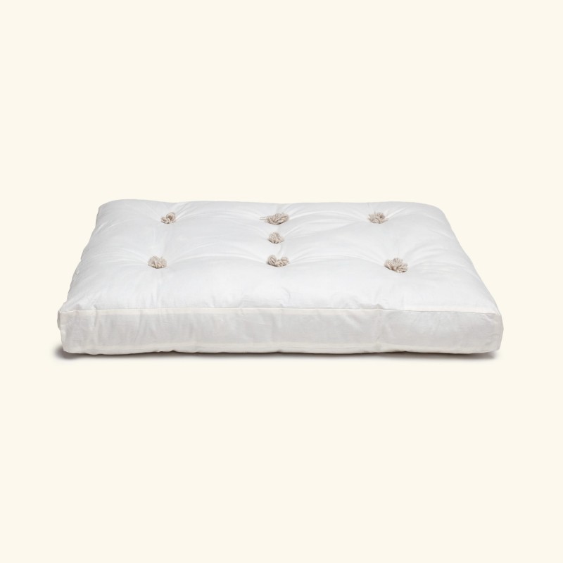 Handmade alpaca dog mattress