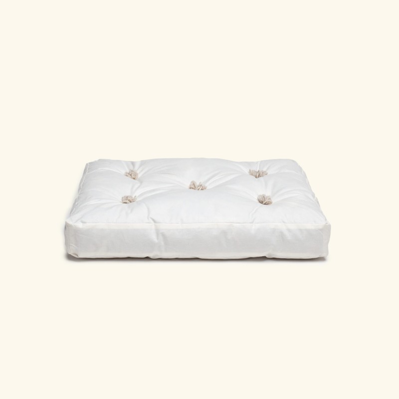 Handmade alpaca dog mattress