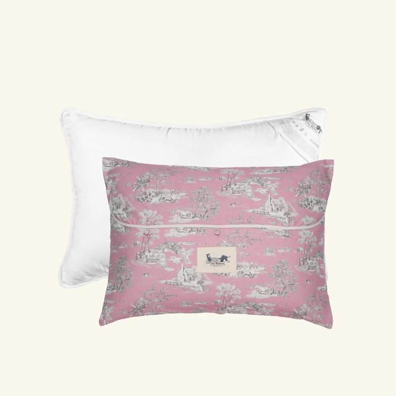 1. Alpaca Pillow JUNIOR – Soft | Toile de MyAlpaca Pink