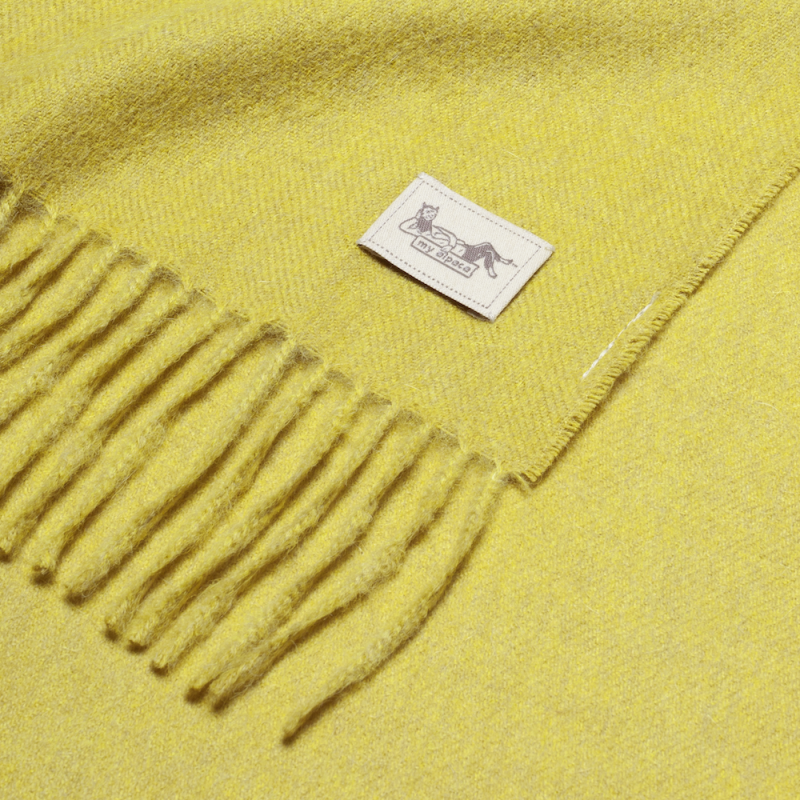 Classic baby alpaca scarf quince