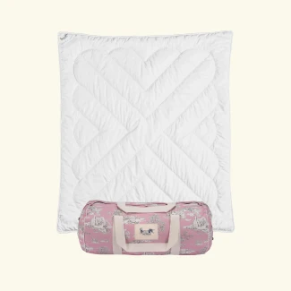 Alpaca duvet for babies | Toile de MyAlpaca Pink