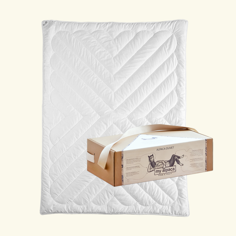 1. All Seasons alpaca duvet | Farm & Craft