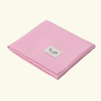 Kids’ blanket 100% baby alpaca - Pink