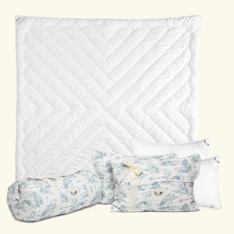 Toile de MyAlpaca Wedding Set – Duvet and 2 Monogrammed Pillows