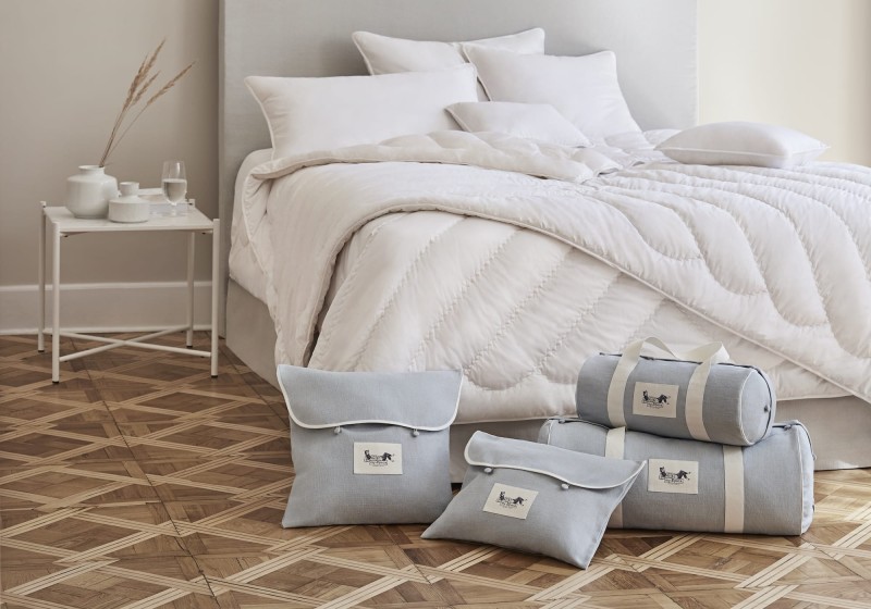 Hamptons Wedding Set – Duvet and 2 Monogrammed Pillows