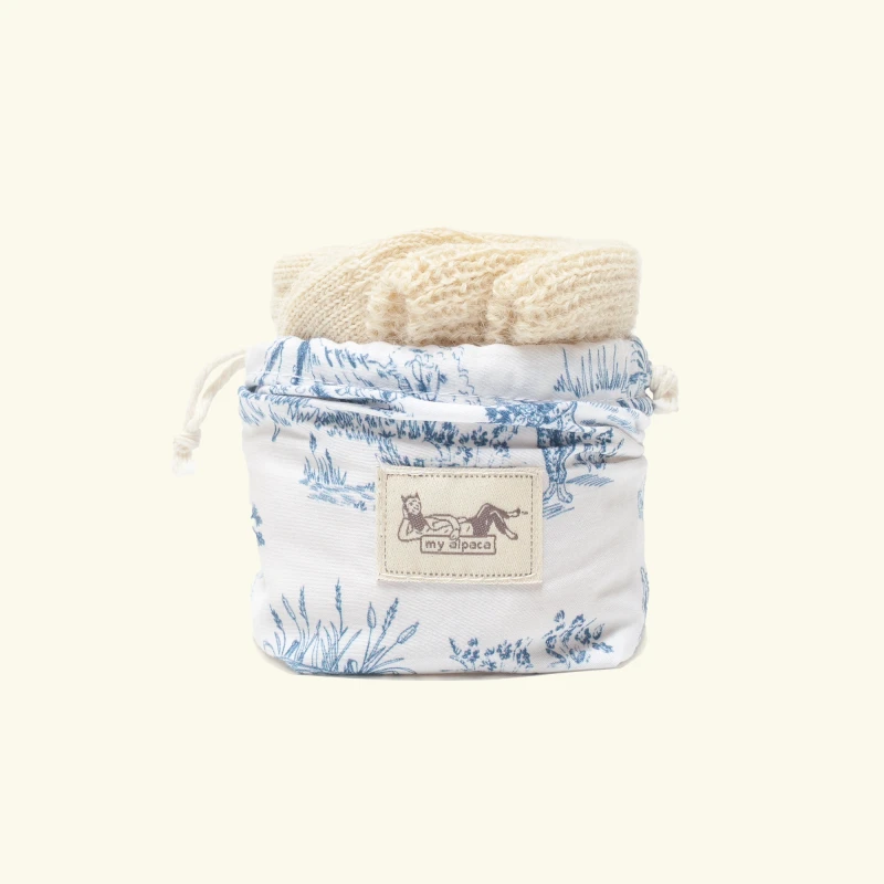 3. Alpaca Bed Socks | IVORY