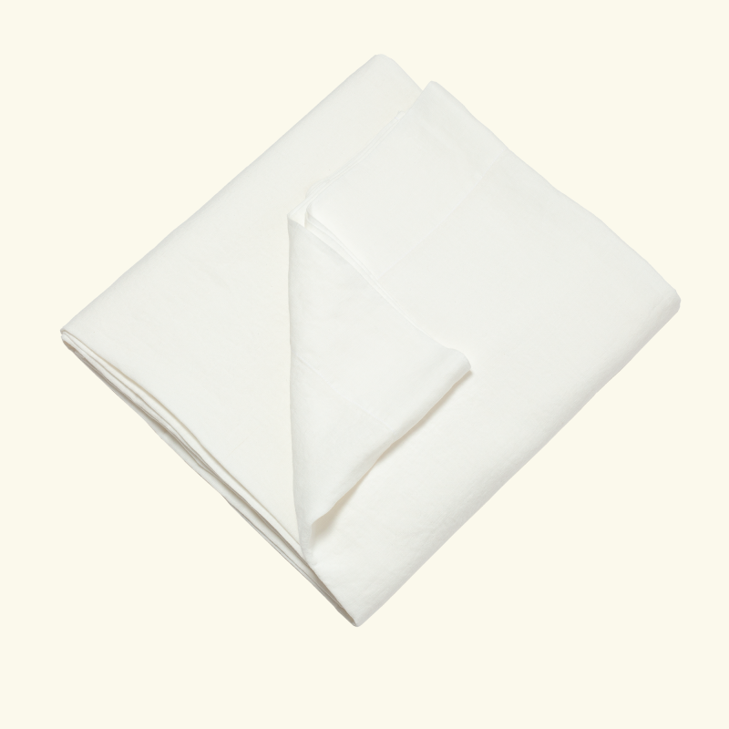 Linen Top Sheet | VANILLA CLOUD