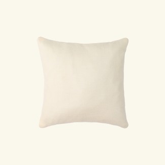 Classic baby alpaca decorative cushion | IVORY