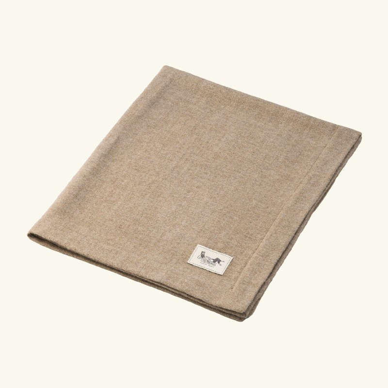 Kids’ blanket 100% baby alpaca | BEIGE
