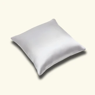 Silk satin pillowcase | SILVER