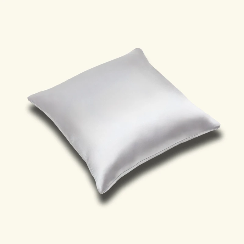 1. Silk satin pillowcase | SILVER