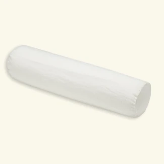 Linen bolster pillowcase