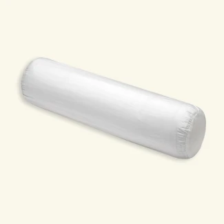 Bolster pillowcase in cotton sateen