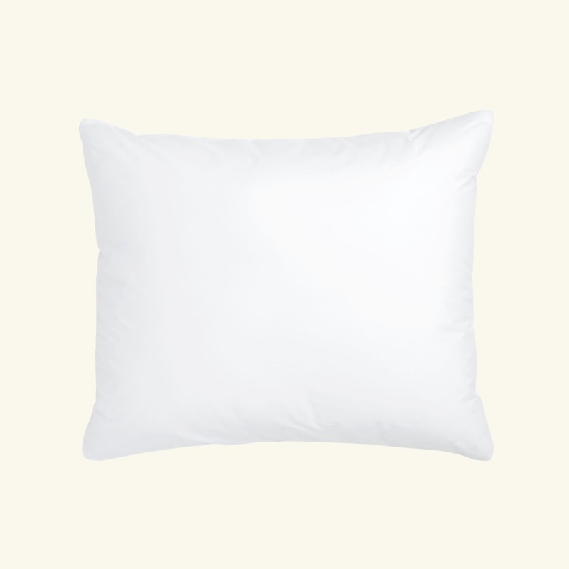 Fishbone baby alpaca decorative cushion white - silver