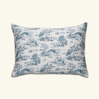 Pillowcase in cotton sateen | Toile de MyAlpaca