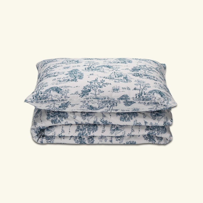 Duvet in cotton satin, Toile de MyAlpaca