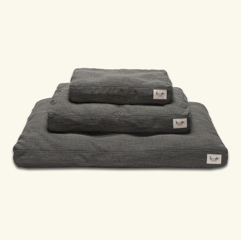 Handmade alpaca dog bed
