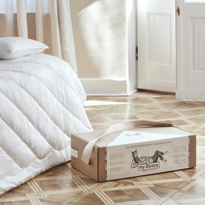 10. All Seasons alpaca duvet | Farm & Craft