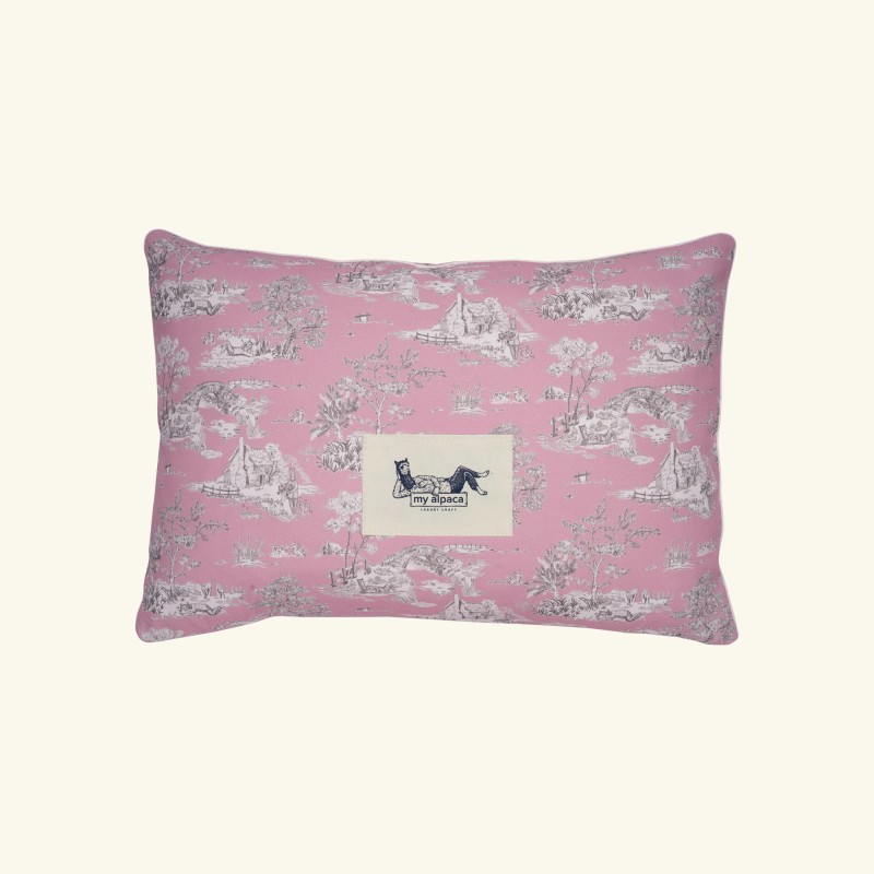 3. Alpaca Pillow for Children | Toile de MyAlpaca Pink