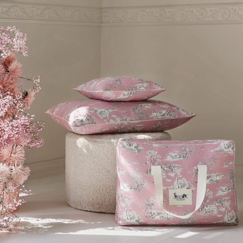 4. Alpaca Pillow for Children | Toile de MyAlpaca Pink