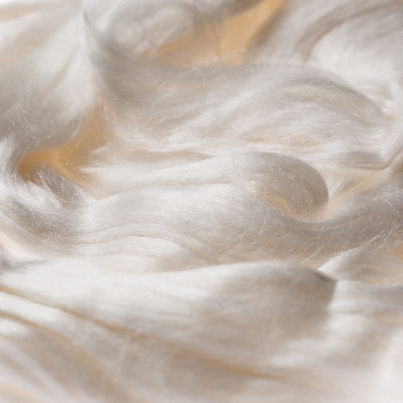 5. Alpaca & Silk Pillow