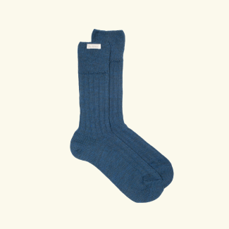 Alpaca Bed Socks | MIDNIGHT BLUE
