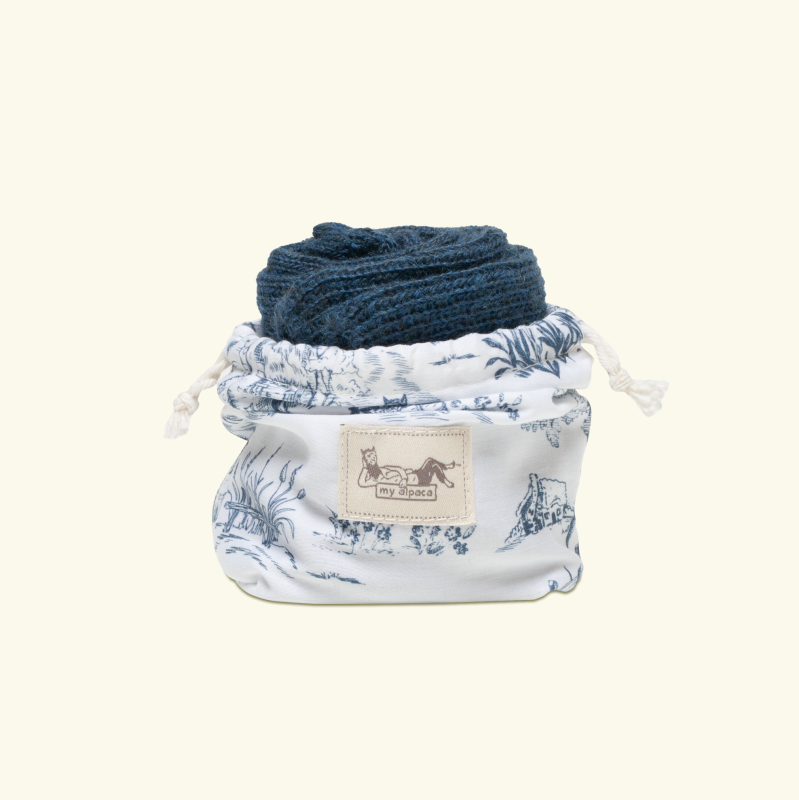 4. Alpaca Bed Socks | MIDNIGHT BLUE
