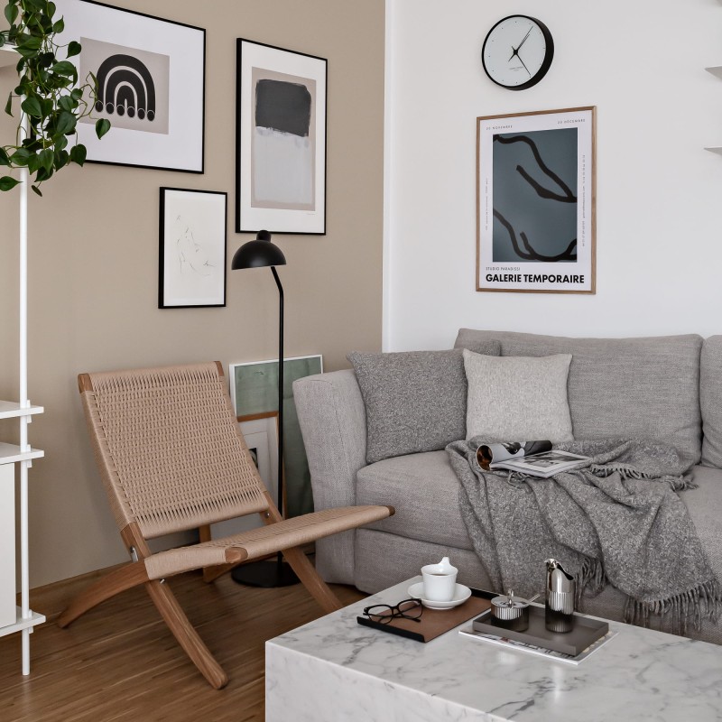 5. Baby Alpaca & Organic Cotton Throw | NATURAL GREY